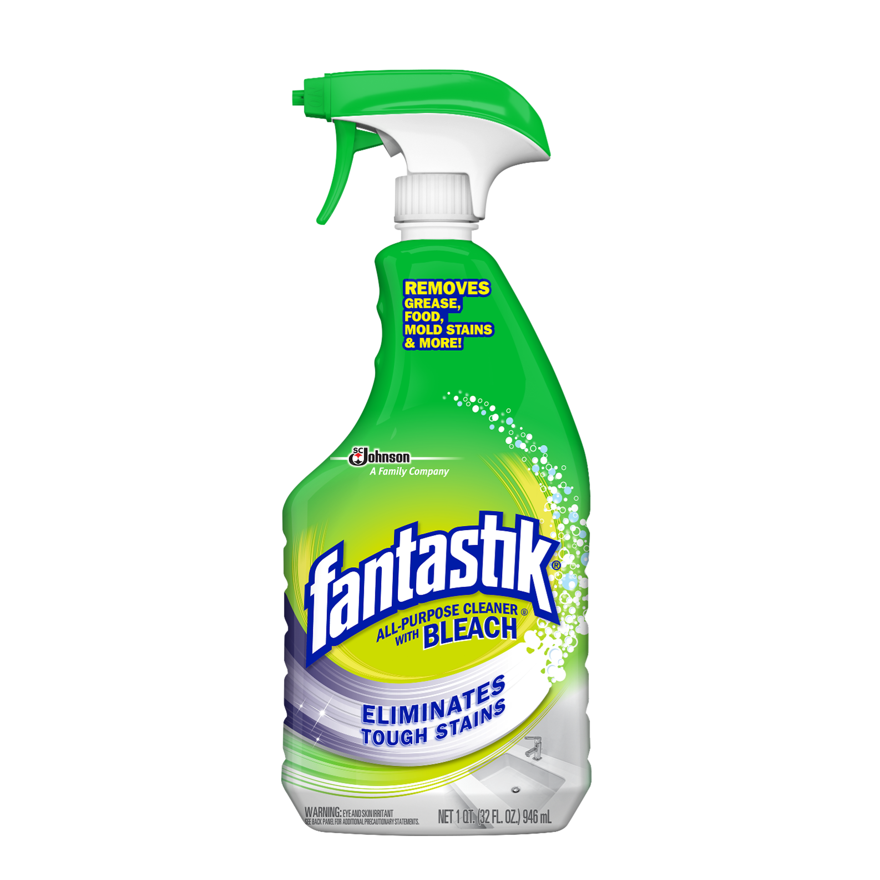 Fantastik® MultiSurface Cleaners With Bleach SC Johnson Professional™