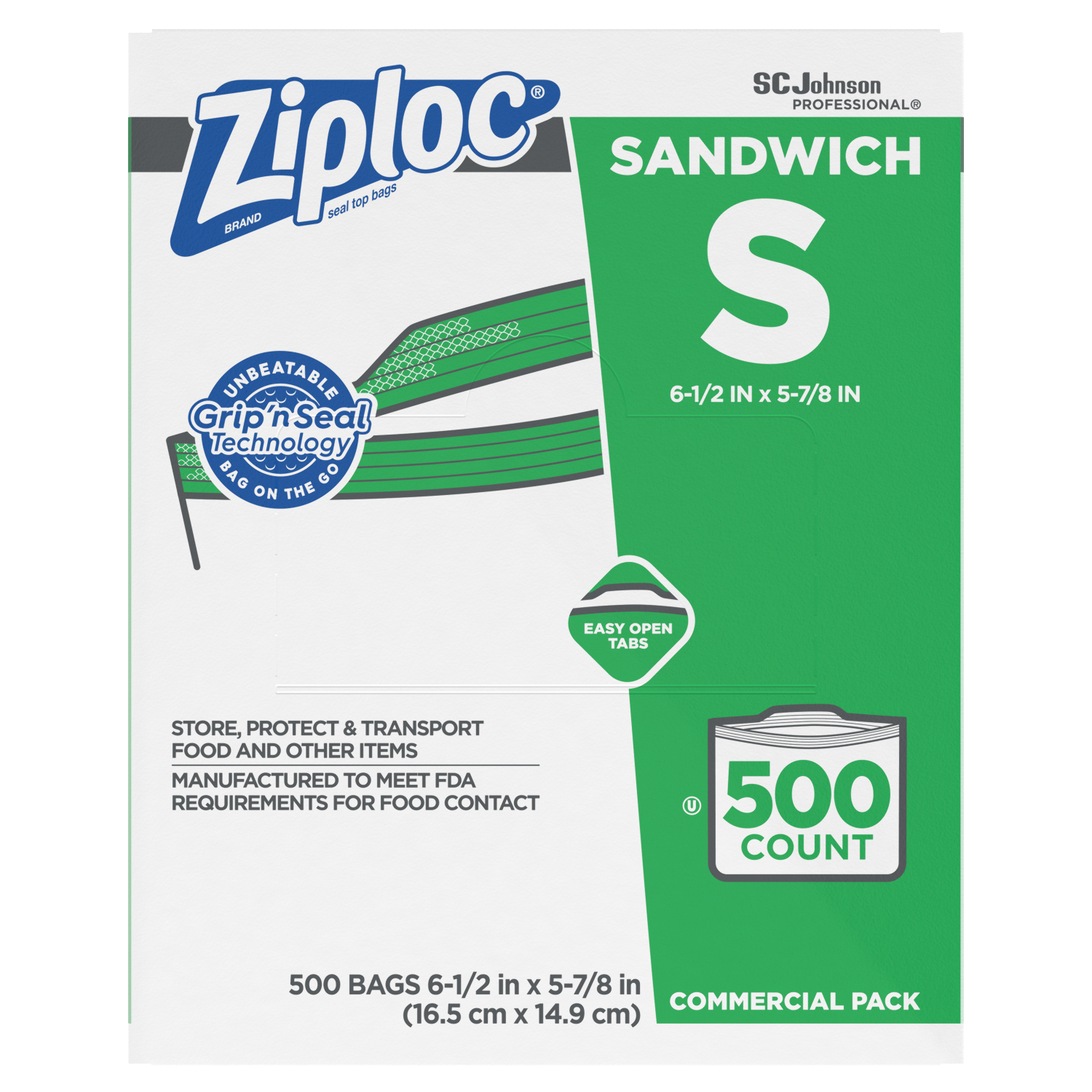 ziploc snack bags